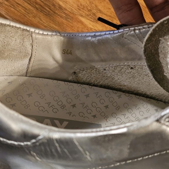 Golden Goose Limited Edition Superstar Sneakers in Silver | S44 - Picture 8 of 10
